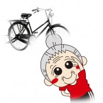 ばあちゃんの”六蔵”という名の自転車